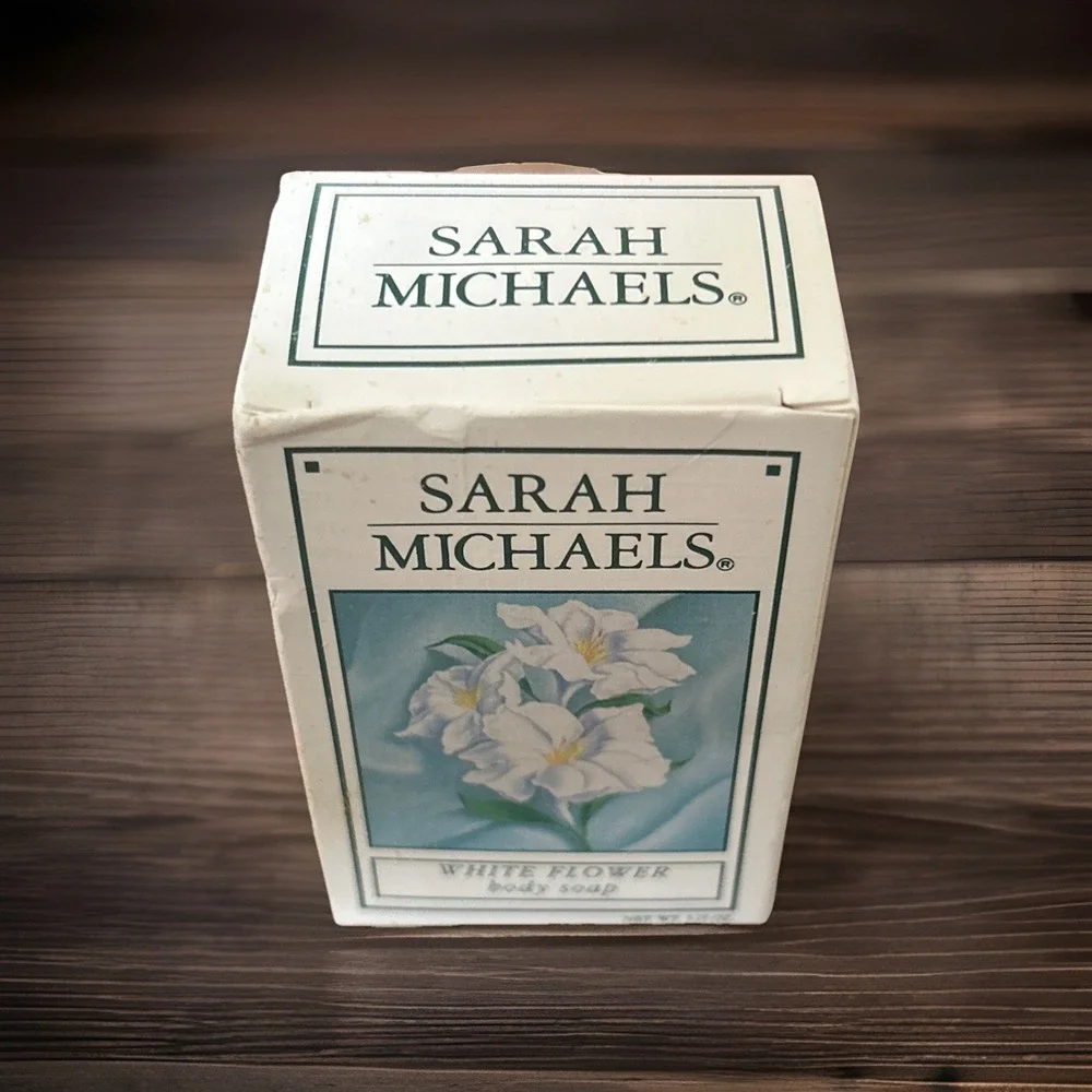 VTG 90s‎ Sarah Michaels SOAP White Flower New New in Box Discontinued